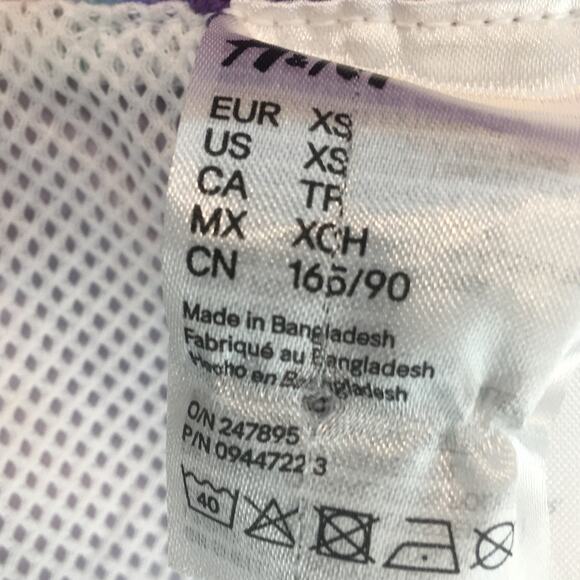 H&M Multi-Color Swimming Trunks Running Athletic Shorts Women's Size XS - Picture 10 of 15